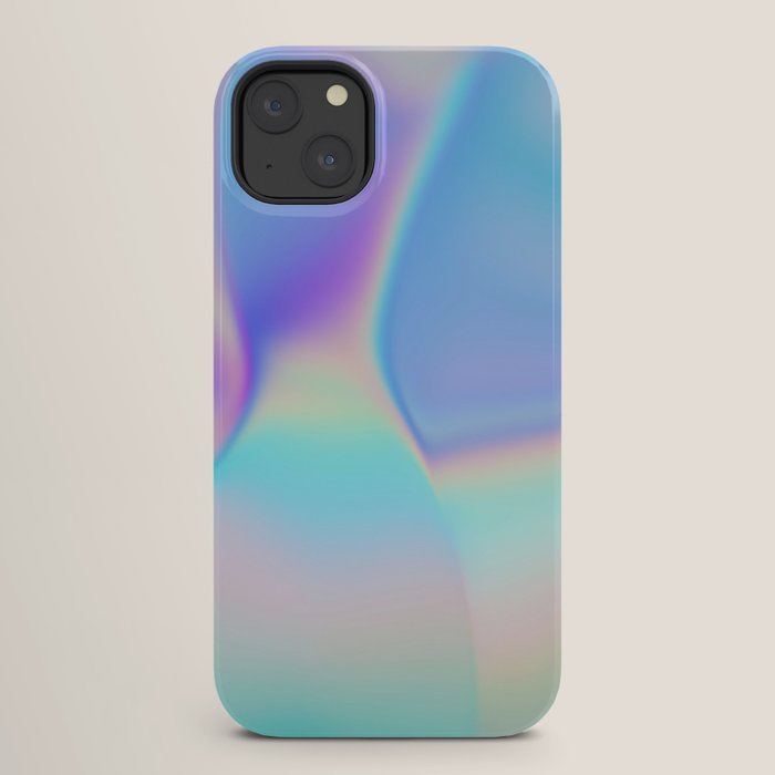 Opal Iridescent Abstract Paint iPhone Case Gallery Image 26