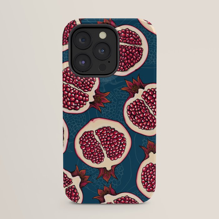 Pomegranate slices iPhone Case Gallery Image 23