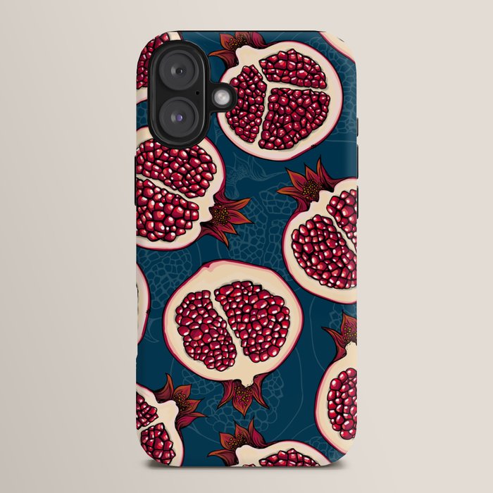 Pomegranate slices iPhone Case Gallery Image 14