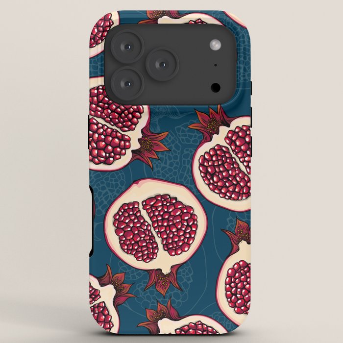 Pomegranate slices iPhone Case Gallery Image 7