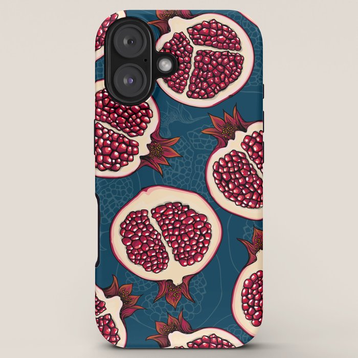 Pomegranate slices iPhone Case Gallery Image 5