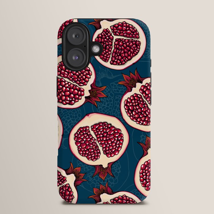 Pomegranate slices iPhone Case Gallery Image 13