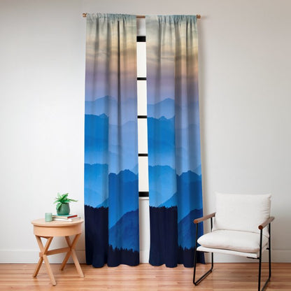 Mountains 11 Window Curtain Gallery Image 8