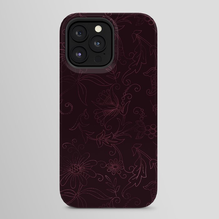 Agate Burgundy Pattern Design iPhone Case Gallery Image 32