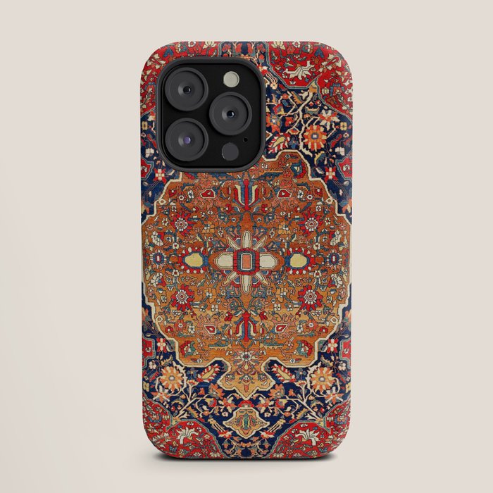Sarough Farahan Arak West Persian Rug Print iPhone Case Gallery Image 19