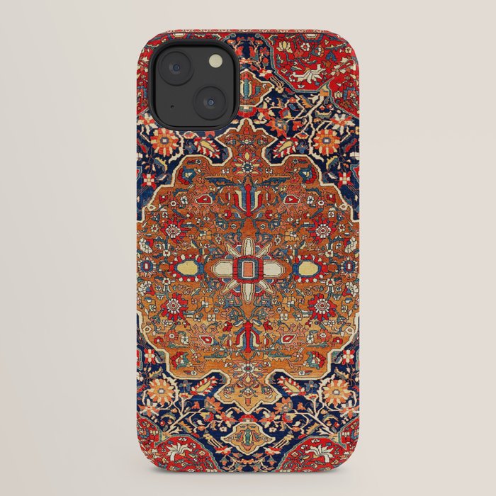 Sarough Farahan Arak West Persian Rug Print iPhone Case Gallery Image 30