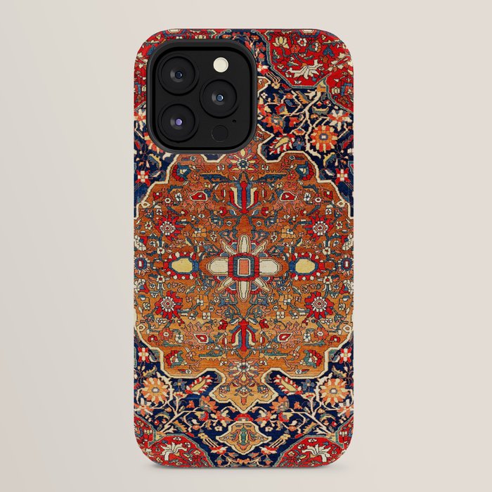 Sarough Farahan Arak West Persian Rug Print iPhone Case Gallery Image 24