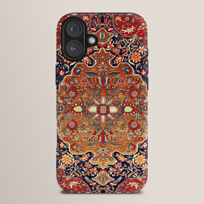 Sarough Farahan Arak West Persian Rug Print iPhone Case Gallery Image 14