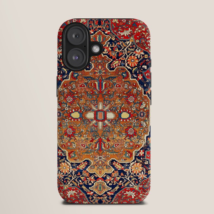 Sarough Farahan Arak West Persian Rug Print iPhone Case Gallery Image 9