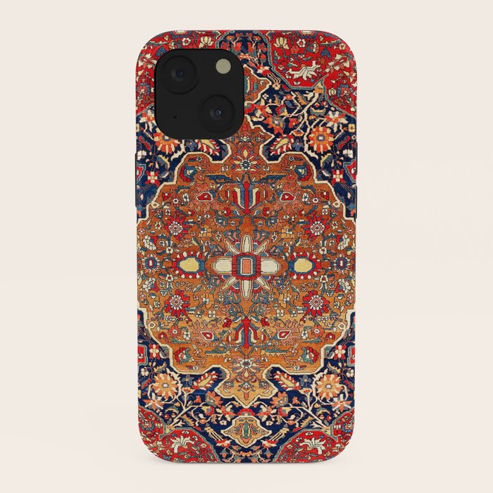 Sarough Farahan Arak West Persian Rug Print iPhone Case Gallery Image 38