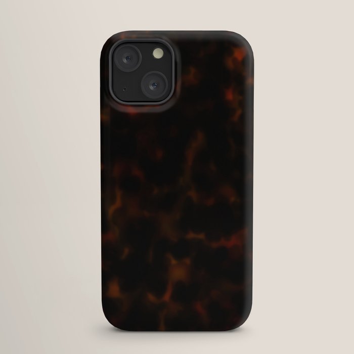 Dark Tortoiseshell Turtle Pattern iPhone Case Gallery Image 17