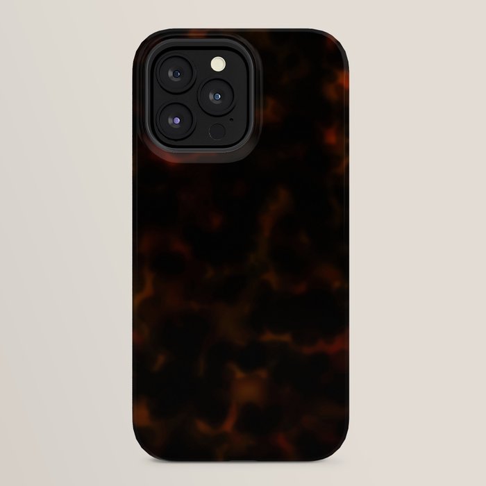 Dark Tortoiseshell Turtle Pattern iPhone Case Gallery Image 32