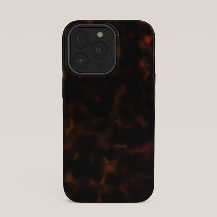 Dark Tortoiseshell Turtle Pattern iPhone Case Gallery Image 35