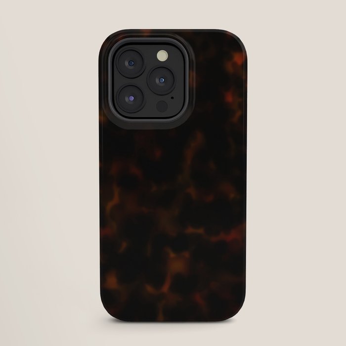 Dark Tortoiseshell Turtle Pattern iPhone Case Gallery Image 27