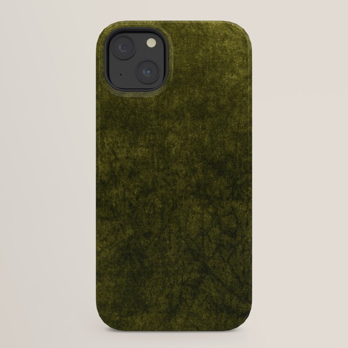 olive green velvet iPhone Case Gallery Image 22