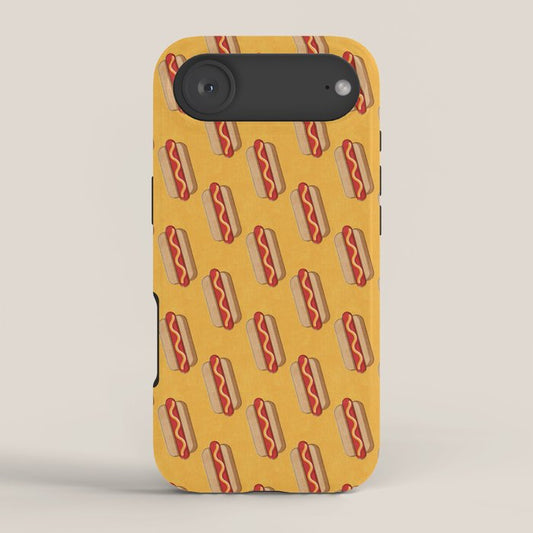 FAST FOOD / Hot Dog - pattern iPhone Case Gallery Image 2
