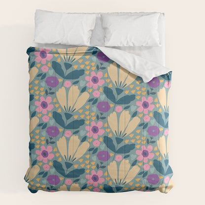 Pretty Bloom - Spring Vibe Comforter Gallery Image 2