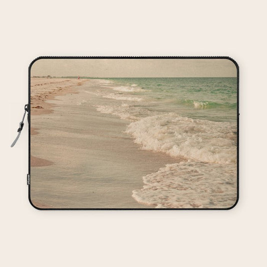 Tropical Beach Love Laptop Sleeve Gallery Image 1