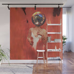 Disco Girl Wall Mural Gallery Image 1