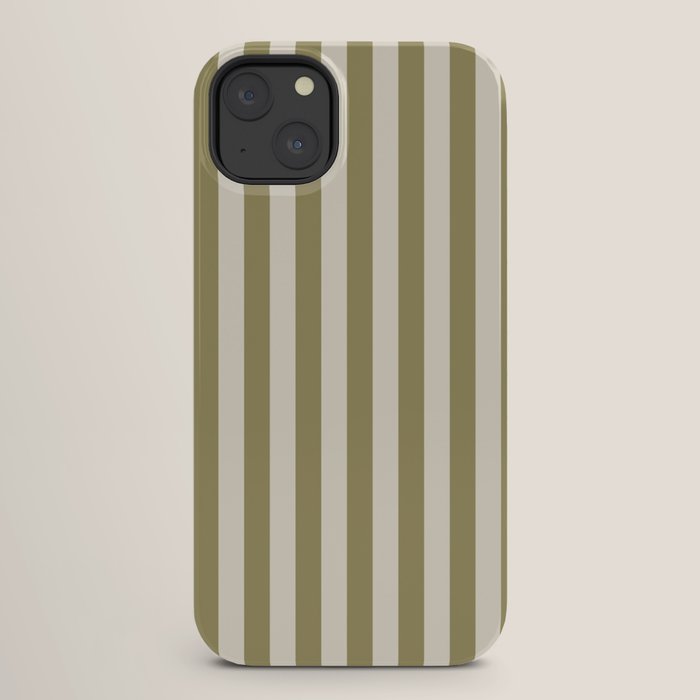 Olive Green Stripes iPhone Case Gallery Image 26