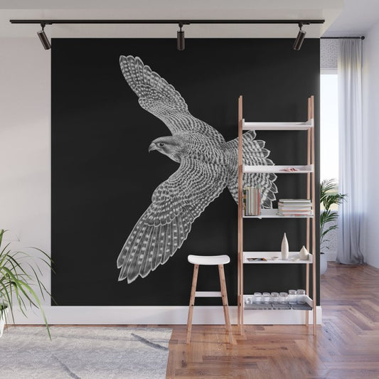 Peregrine Falcon Wall Mural Gallery Image 1