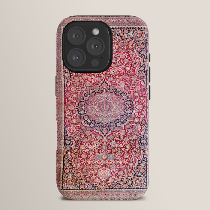 Tabriz West Central Persian Rug Print iPhone Case Gallery Image 15