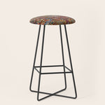 Enchanting Antique Nature Kashmar Stool Gallery Image 1