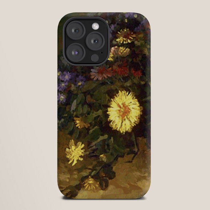 Van Gogh Still Life Bouquet of Daisies Vector Art iPhone Case Gallery Image 20