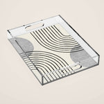 Sun Arch Double - Grey Acrylic Tray Gallery Image 1