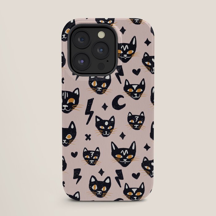 Spooky Kitties â Blush iPhone Case Gallery Image 27
