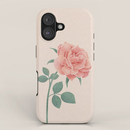 A Simple Rose iPhone Case Gallery Image 1
