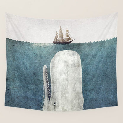 The White Whale Wall Tapestry Gallery Image 3