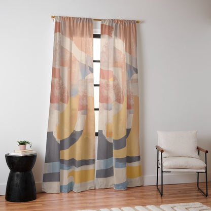 Modern Abstract Art 103 Window Curtain Gallery Image 14