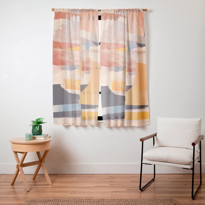 Modern Abstract Art 103 Window Curtain Gallery Image 11