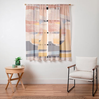 Modern Abstract Art 103 Window Curtain Gallery Image 23