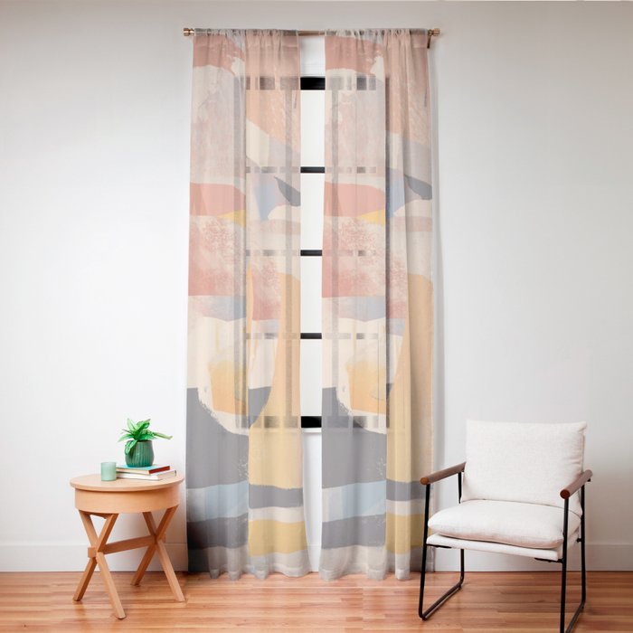Modern Abstract Art 103 Window Curtain Gallery Image 20
