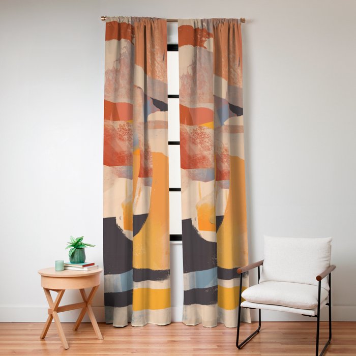 Modern Abstract Art 103 Window Curtain Gallery Image 8