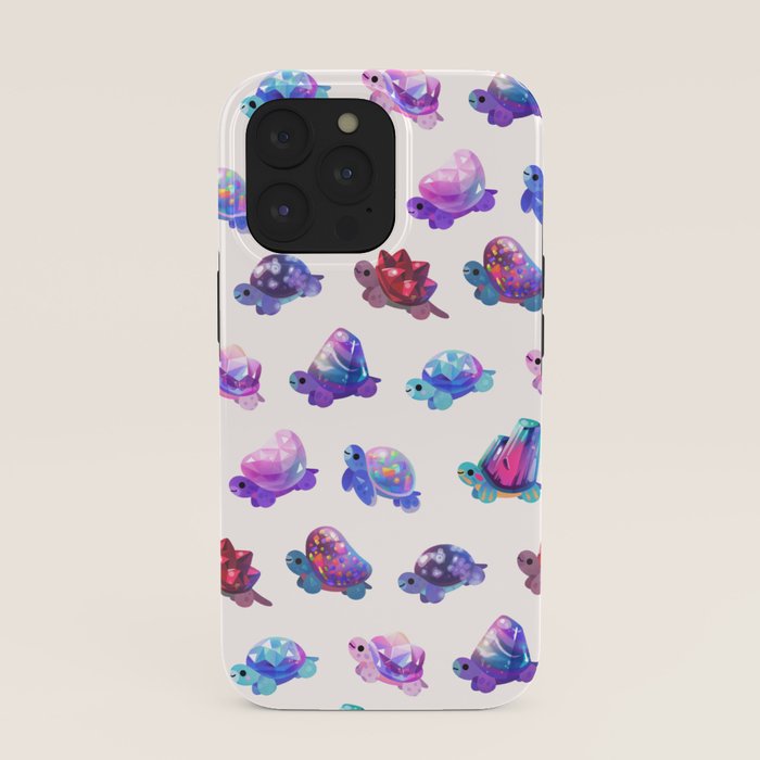 Jewel turtle - pastel iPhone Case Gallery Image 39