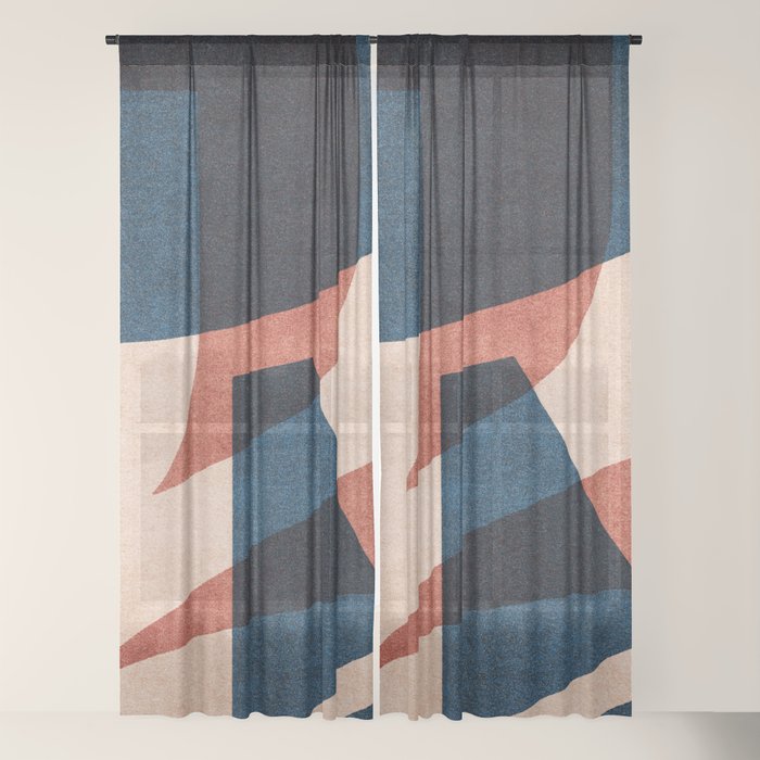 ABSTRACT ALPHABET / Gothic E Window Curtain Gallery Image 22