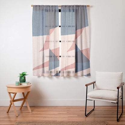 ABSTRACT ALPHABET / Gothic E Window Curtain Gallery Image 23