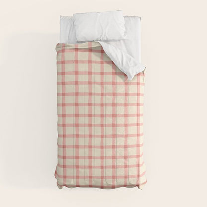 Strawberry Gingham Pattern Comforter Gallery Image 9
