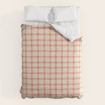 Strawberry Gingham Pattern Comforter Gallery Image 1