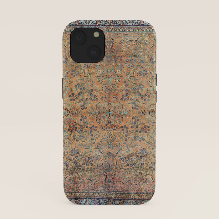 Kashan Floral Persian Carpet Print iPhone Case Gallery Image 37