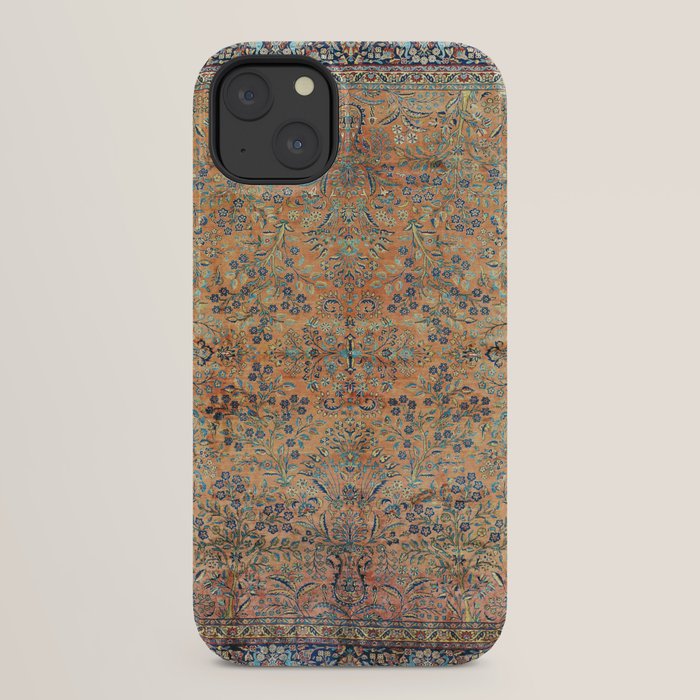 Kashan Floral Persian Carpet Print iPhone Case Gallery Image 22