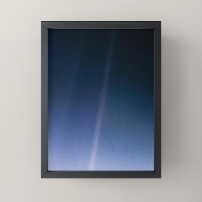 Pale Blue Dot â Voyager 1 (2020 revision) Mini Art Print Gallery Image 3