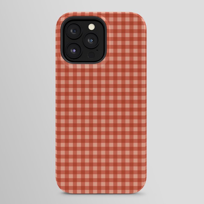 Gingham Plaid Pattern - Strawberry Red iPhone Case Gallery Image 32
