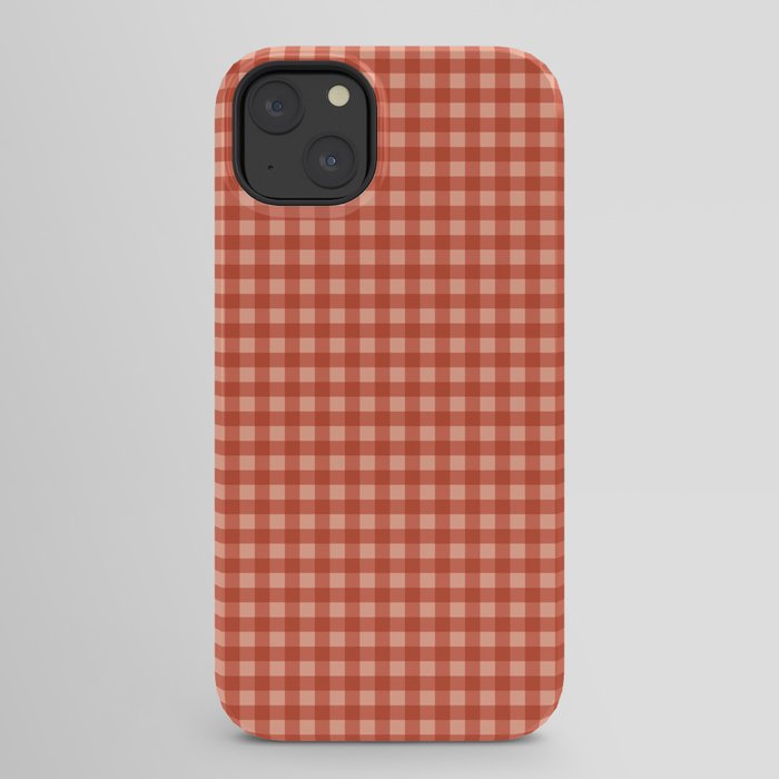 Gingham Plaid Pattern - Strawberry Red iPhone Case Gallery Image 30