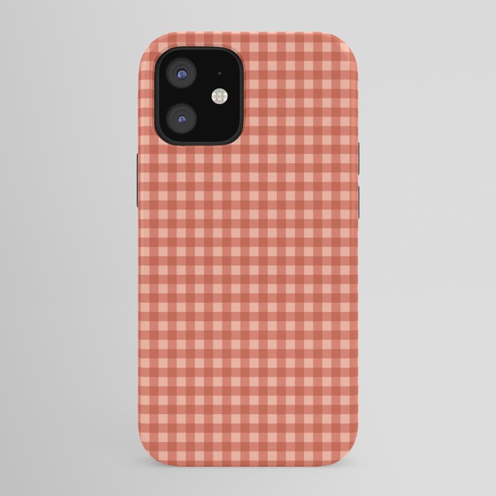 Gingham Plaid Pattern - Strawberry Red iPhone Case Gallery Image 41