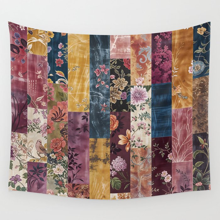 Gypsy Souk Patchwork Wall Tapestry Gallery Image 4