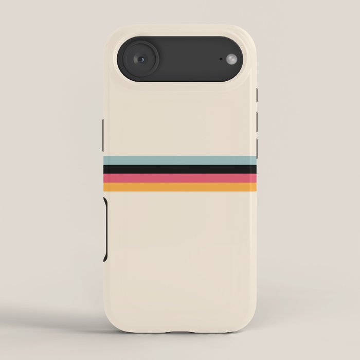 Ishtar - Classic Retro Summer Stripes iPhone Case Gallery Image 2